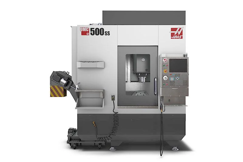 Centru de prelucrare vertical HAAS UMC-500SS pentru frezare CNC simultană în 5 axe
